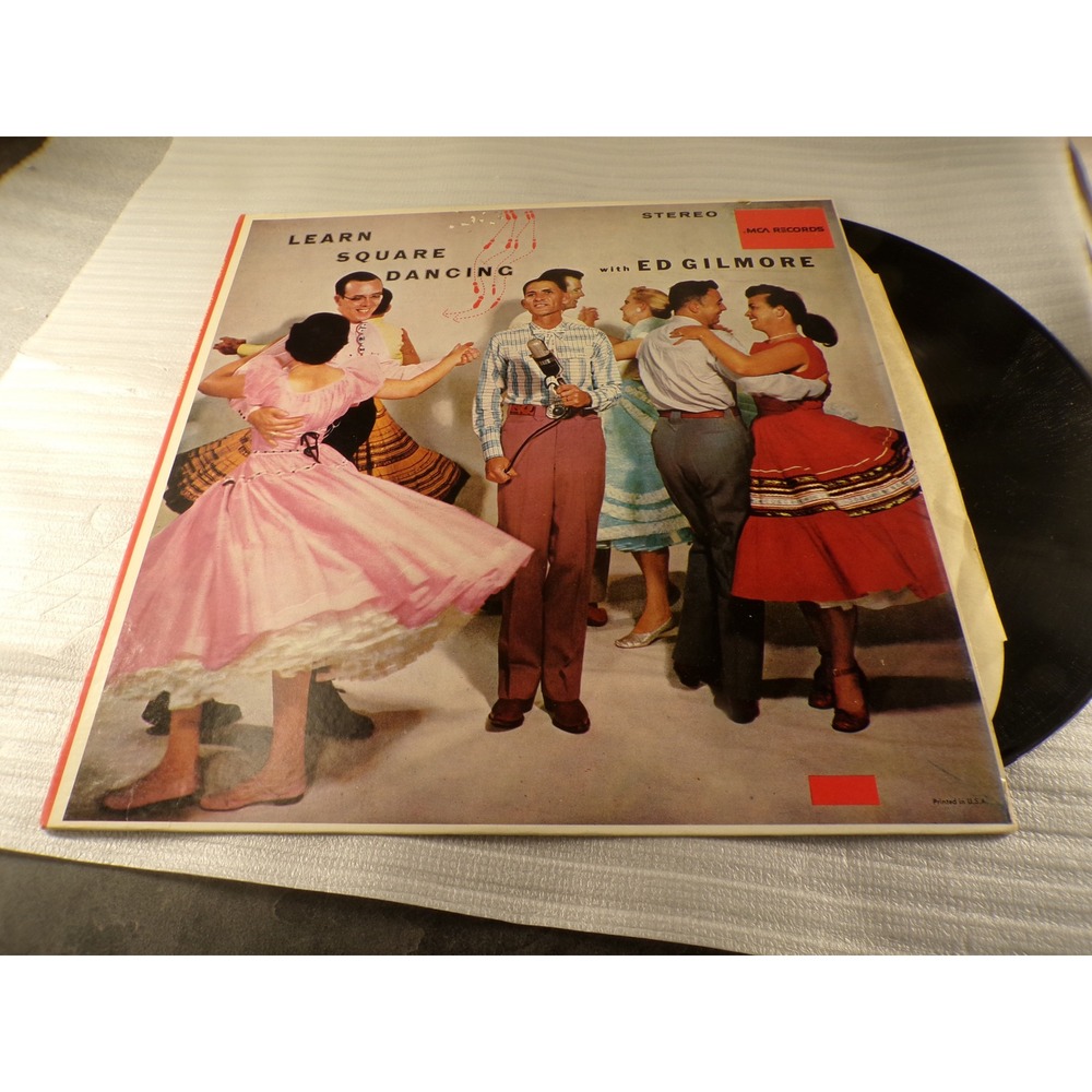 Ed Gilmore Learn Square Dancing Vinyl LP MCA Records MCA-175 Stereo 33 RPM